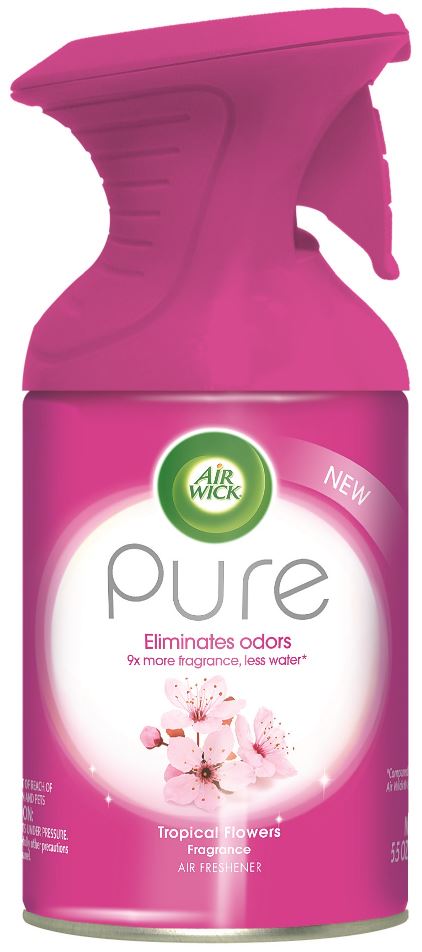 AIR WICK® Air Freshener Aerosol - Tropical Flowers Fragrance (Discontinued)